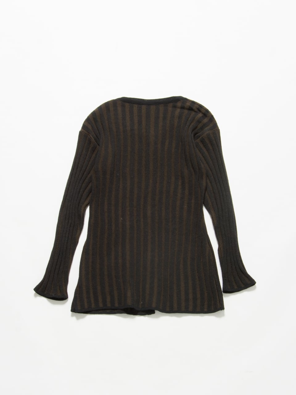 【Made in Italy】Ensemble by color rib knit （イタリア製 バイカラーリブニットアンサンブル）1c