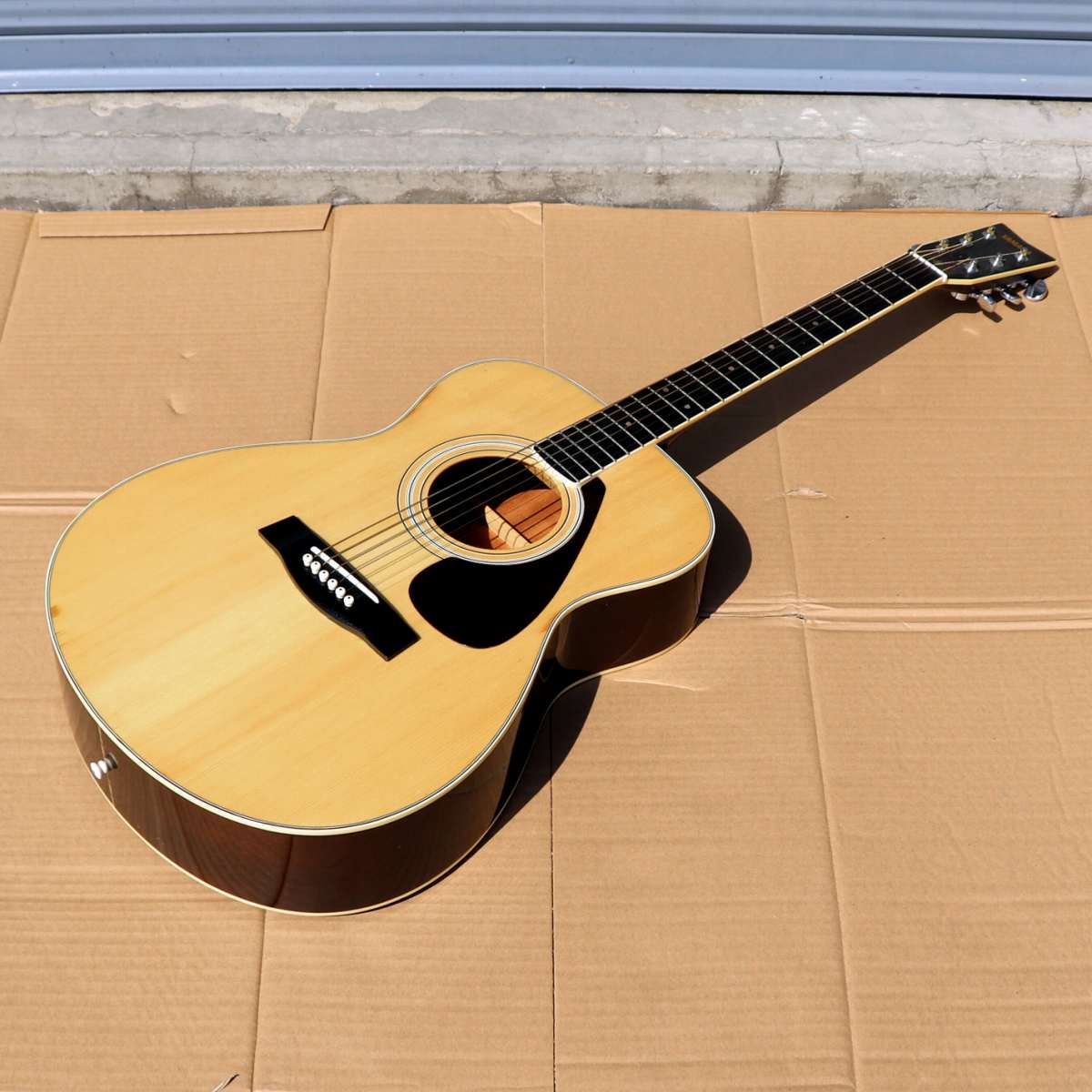 YAMAHA・ヤマハ・ビンテージ・アコースティックギター・FG202・No.200708-437・梱包サイズ160