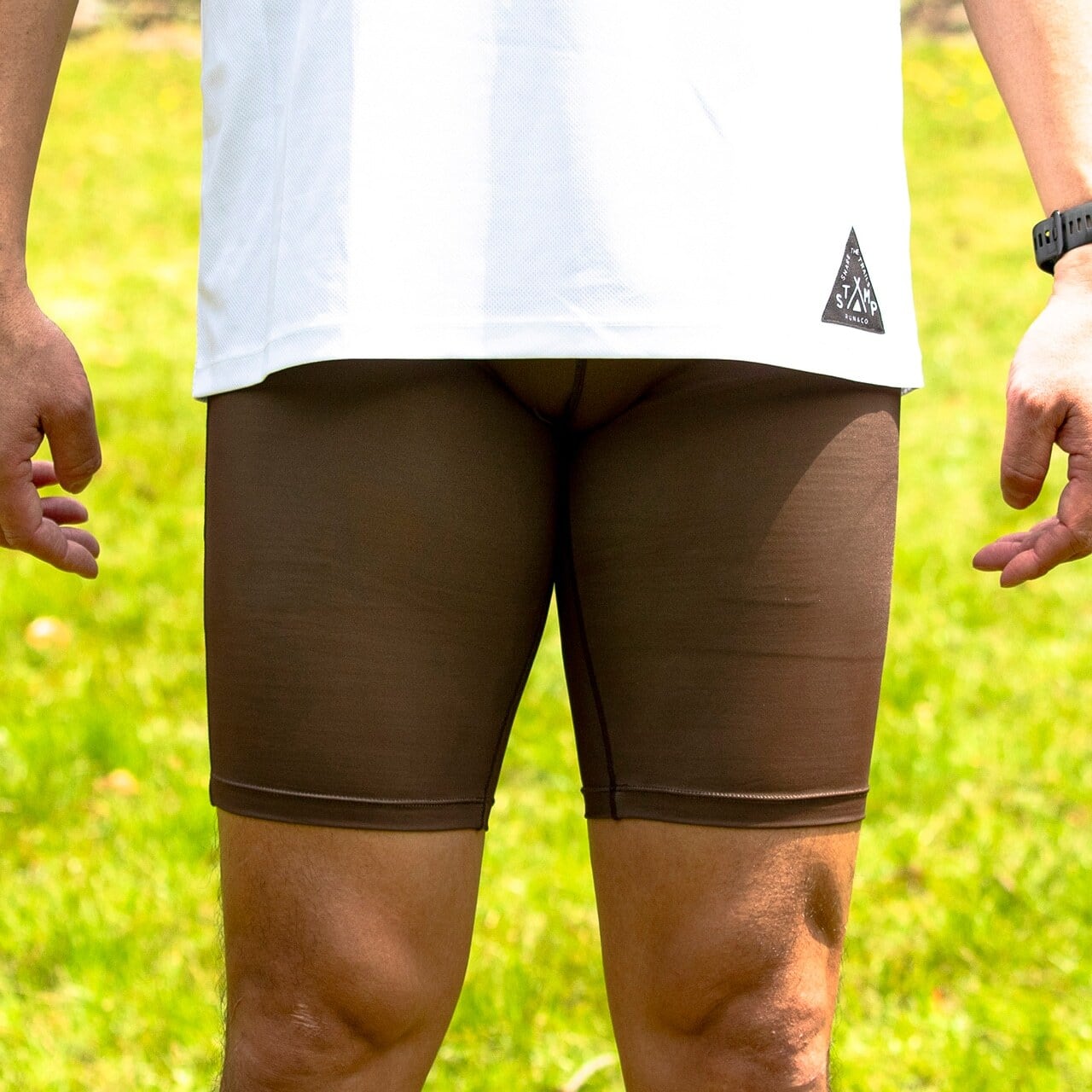 STAMP RUN&CO（スタンプ ランアンドコー）STAMP MENS 1/2 CARGO TIGHTS