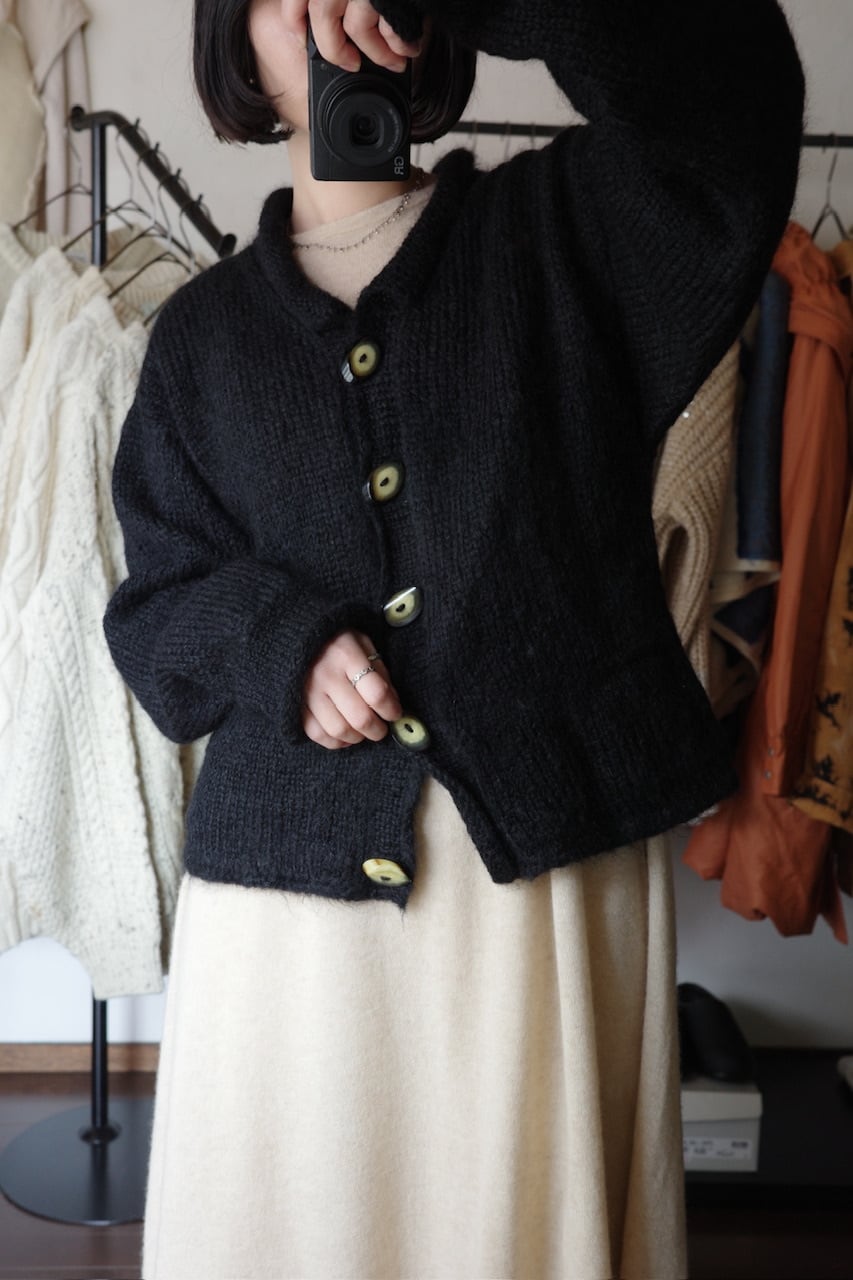 80's vintage knit cardigan
