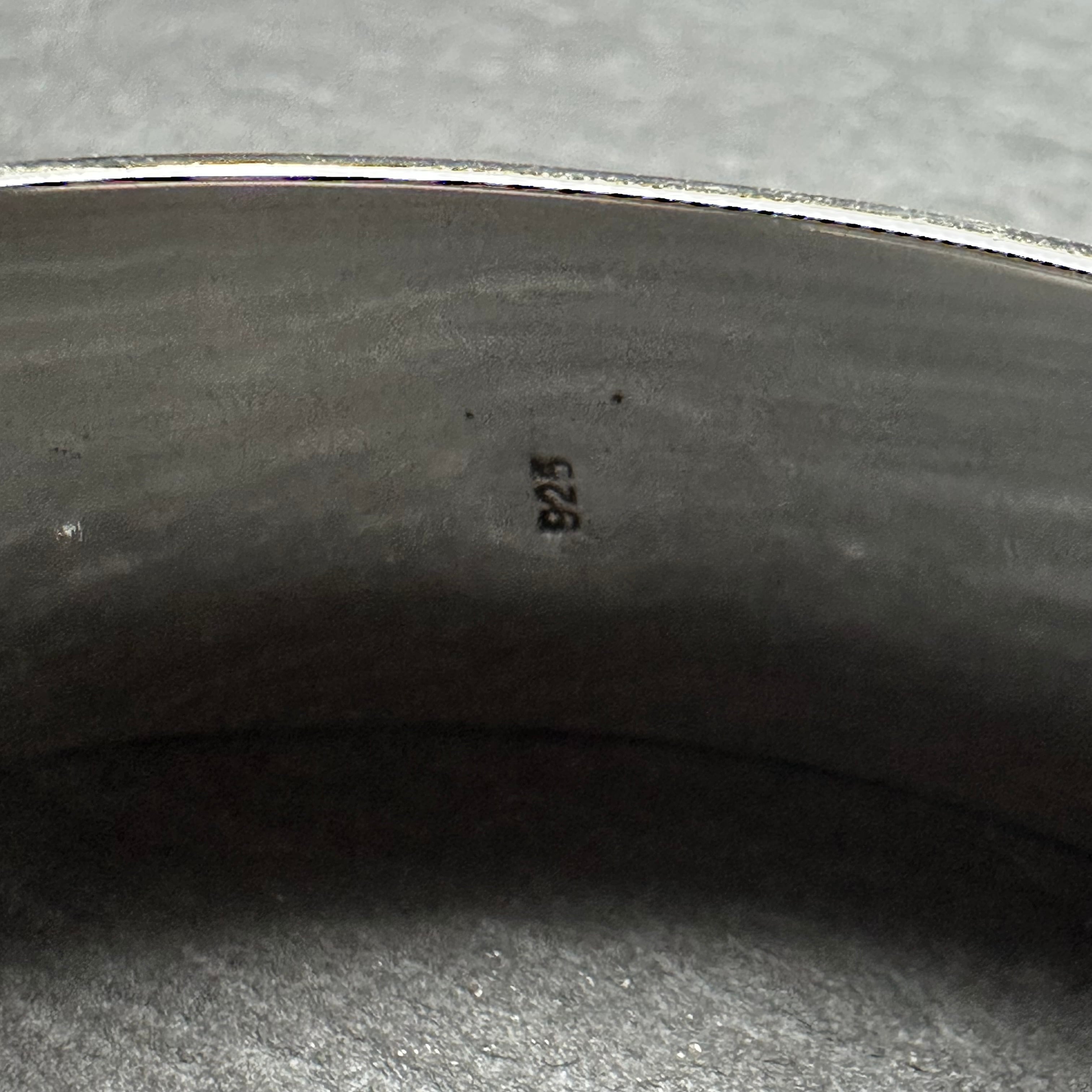 シルバー925 Silver ワイドトライバルバングル/軽研磨仕上げ シルバー925 Silver ワイドトライバルバングル/軽研磨仕上げ