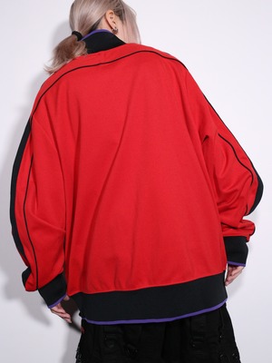"NIKE" good coloring over silhouette track jacket