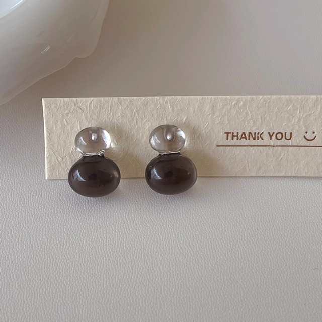 ダブルビーンズピアス F2971