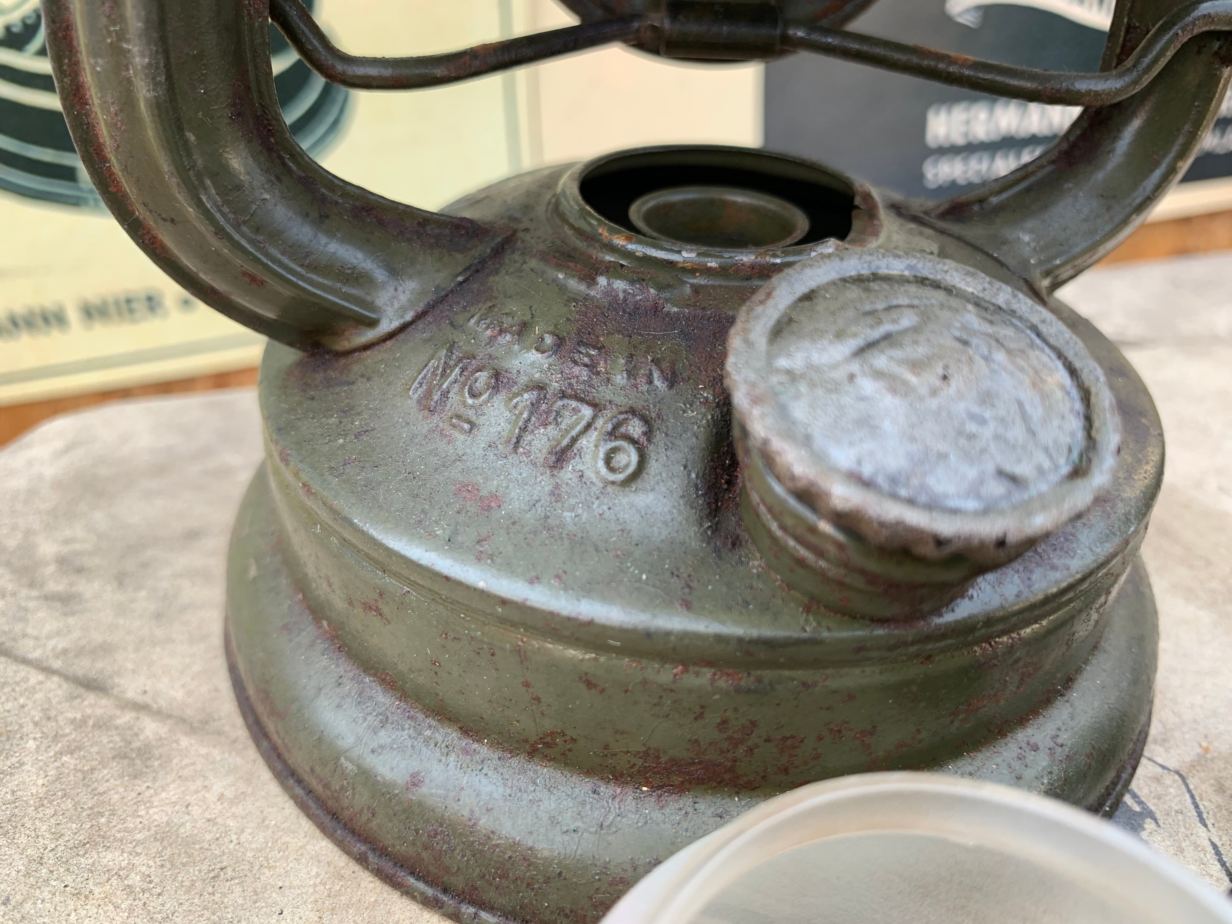 Feuerhand 176Lu JENA フロストグローブ ② | Oldman's lantern