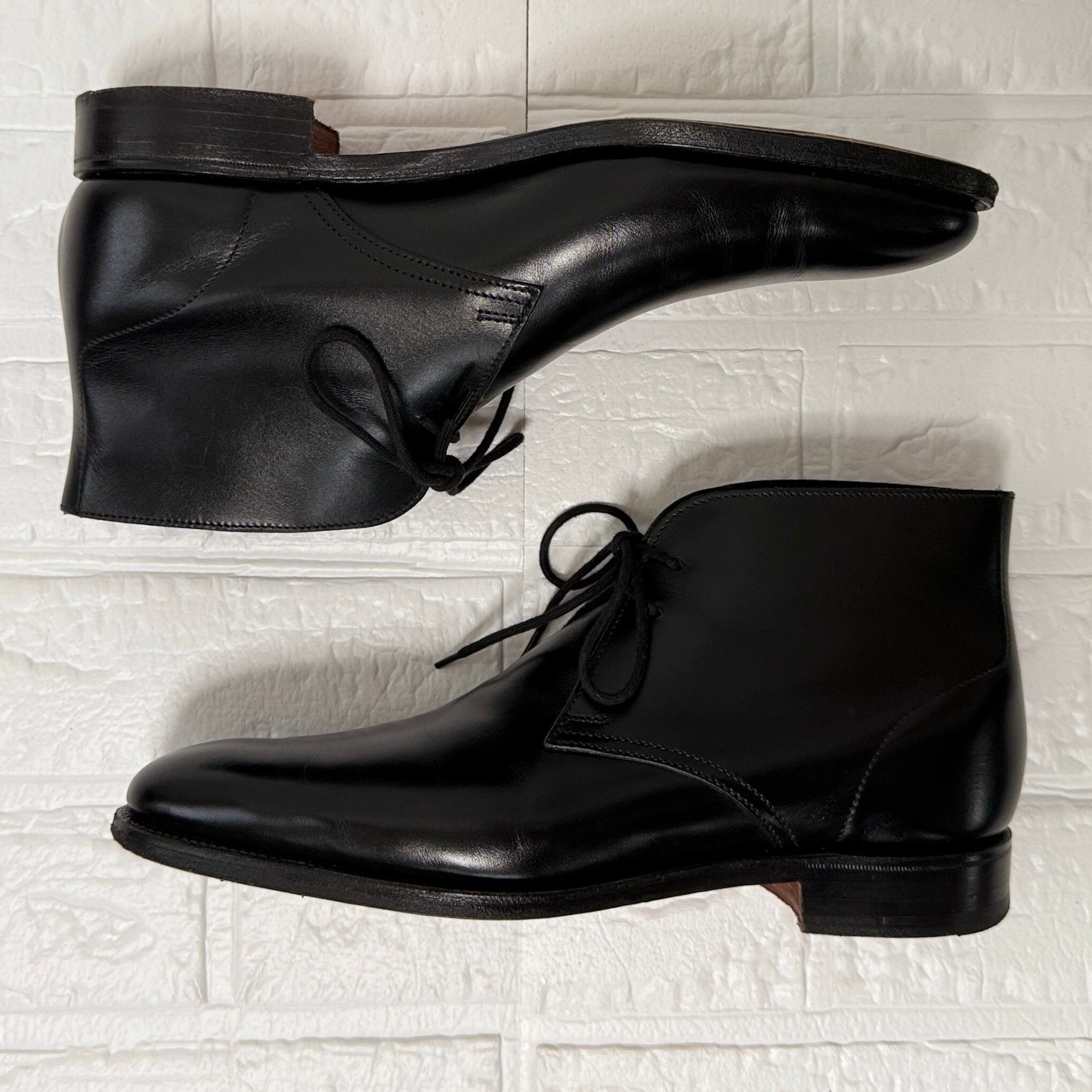 CROCKETT&JONES チャッカブーツ HAYLE (UK5 1/2、実寸 24cm 相当