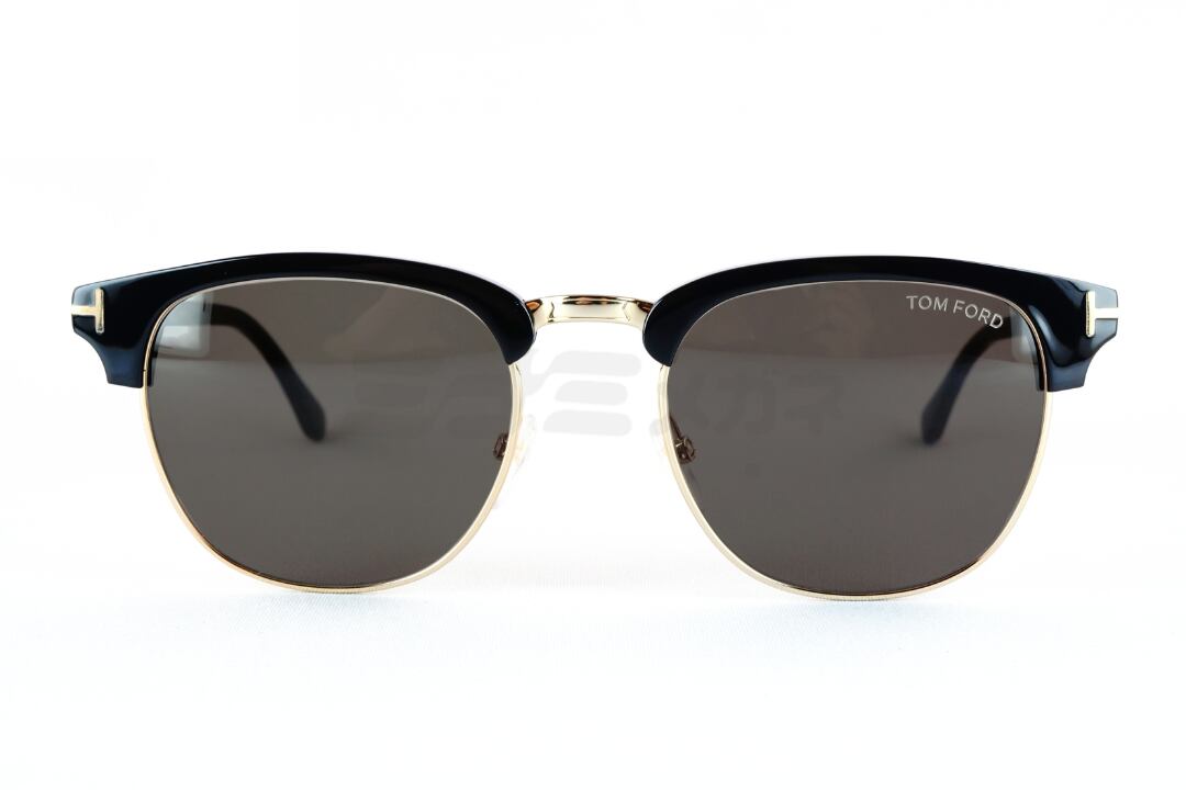 TOM FORD◇サングラス/-/プラスチック/BLK/メンズ/TF5599-F-B トム