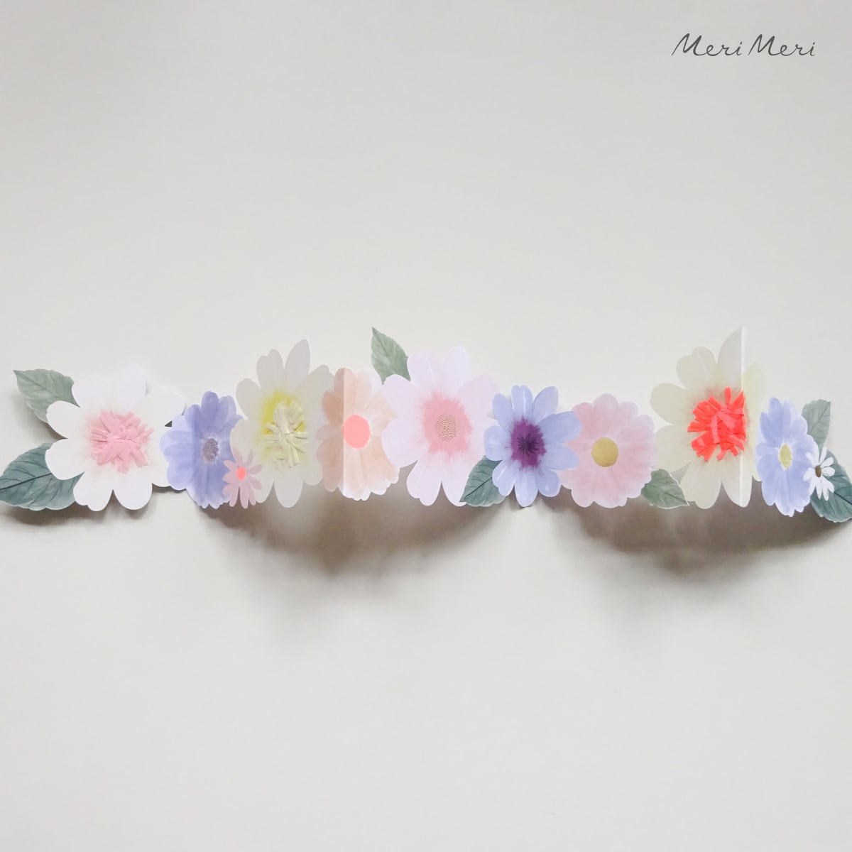 バースデーカード Floral Concertian Card [Meri Meri] 223596