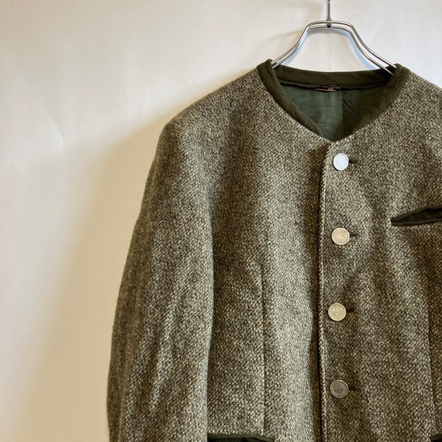 ヴィンテージ 古着 チロリアンジャケット ウールジャケット ビンテージ  