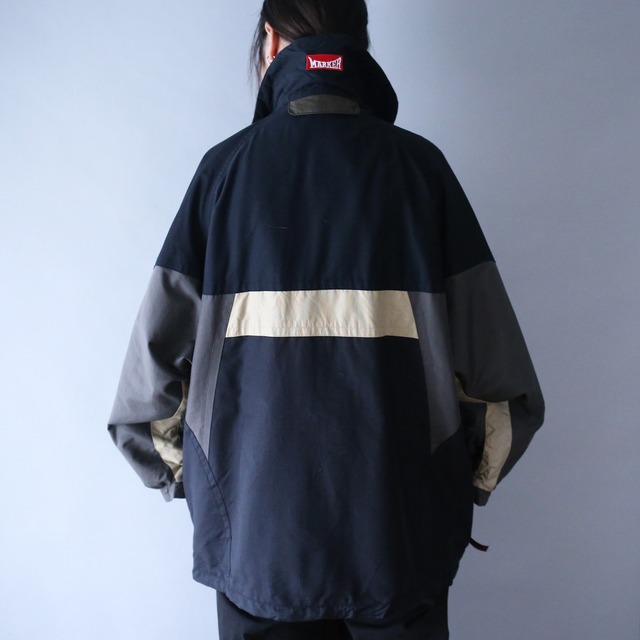 "02 salt lake olympic" good coloring pattern over silhouette mountain jacket