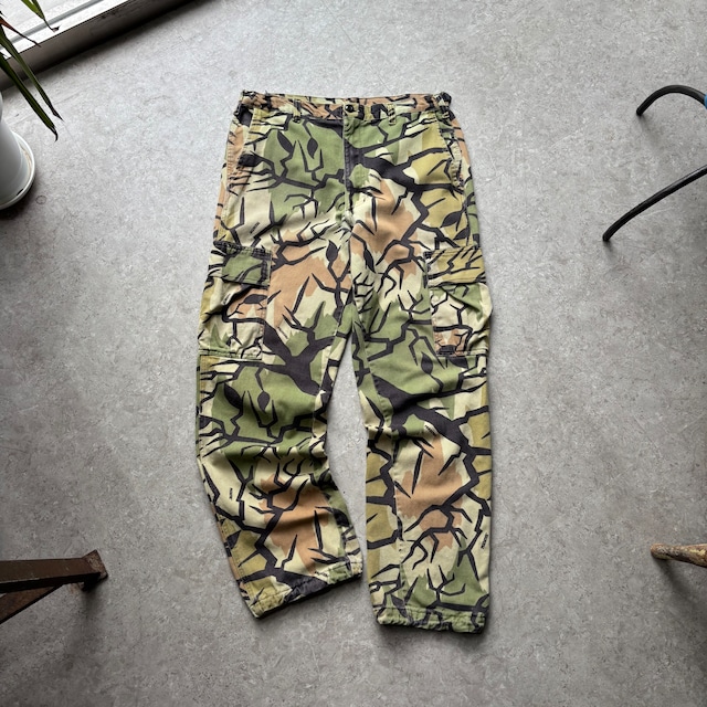 90s PREDATOR camouflage cotton cargo pants【仙台店】