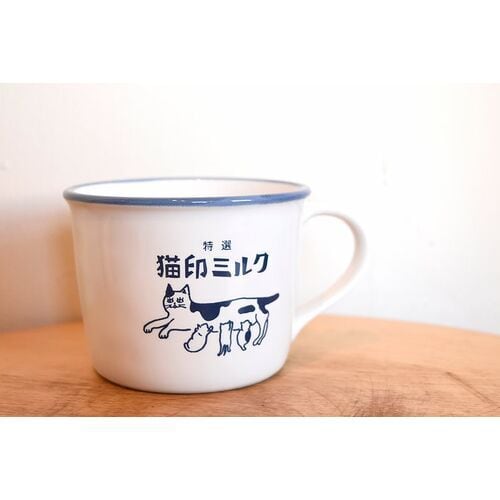 マグカップ》猫印ミルク 美濃焼 | ねこのみち