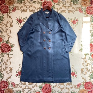 JAPAN vintage silk long coat
