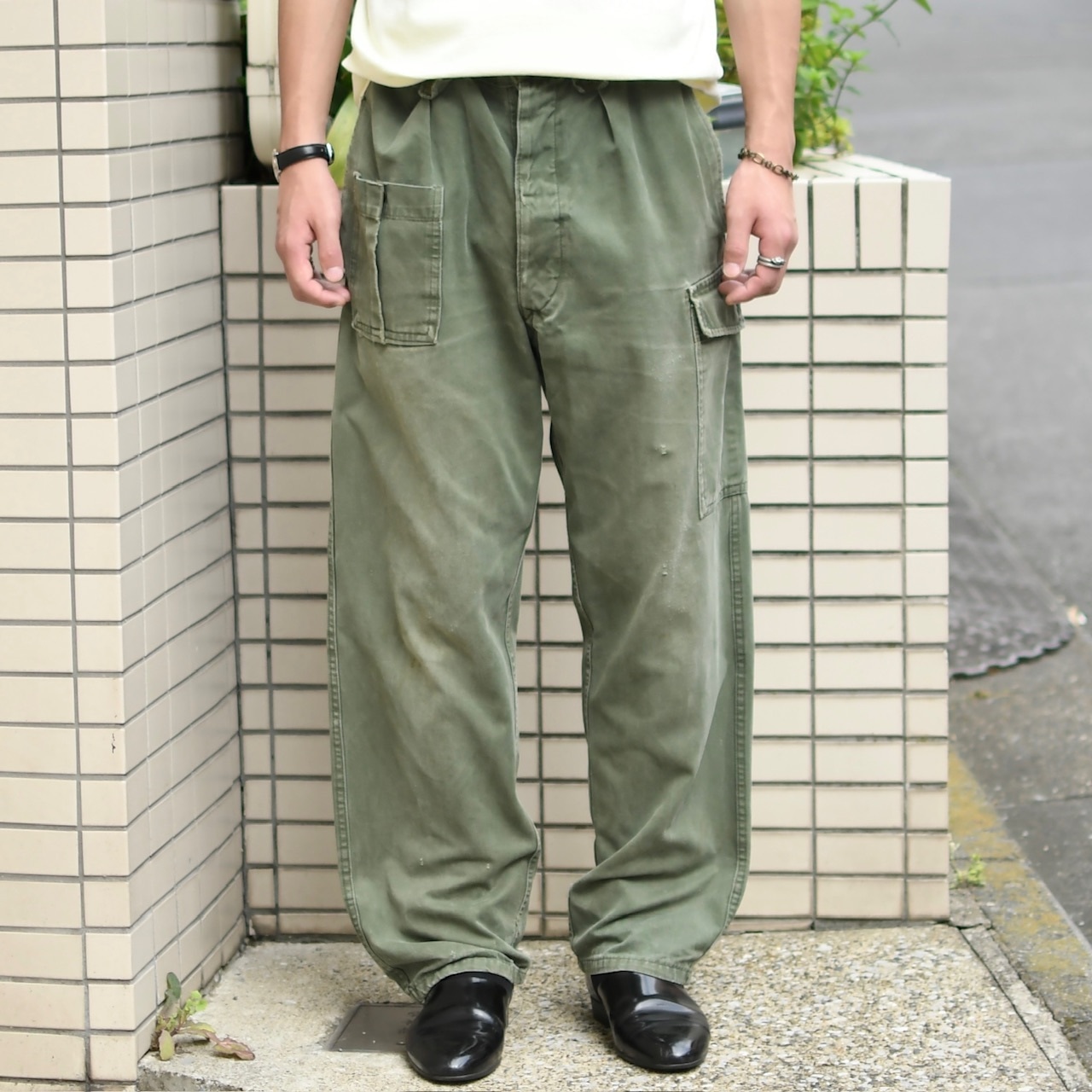 70's Belgium army 1960 pattern field pants