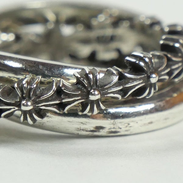Size【XS】 CHROME HEARTS クロム・ハーツ TINY E CH PLS BAND TRPL