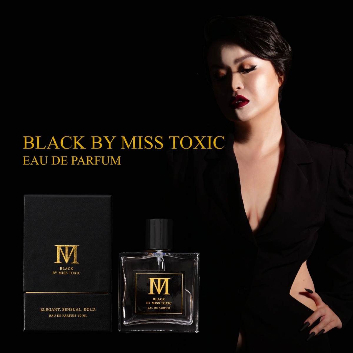 MISS TOXIC】 BLACK BY MISS TOXICポストカードセット | Kiii