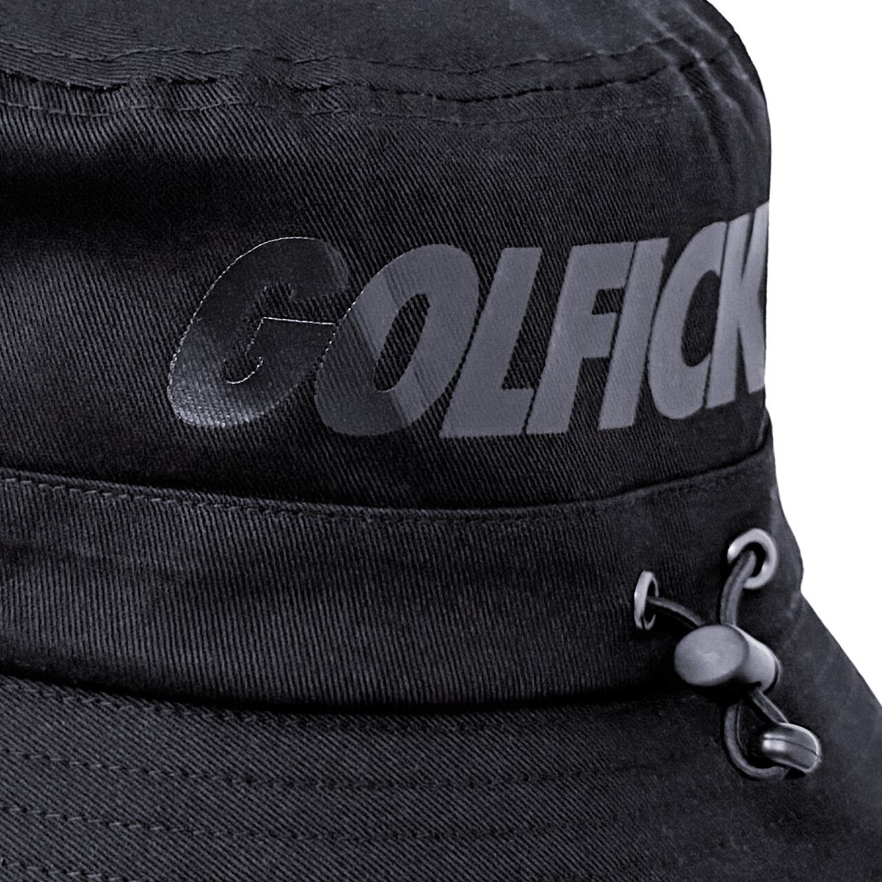 HOLE 592] Bucket Hat 2025 -Black- | Golfickers