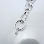 GODSIZE® FIGARO KEY CHAIN with PADLOCK / ゴッドサイズ® フィガロキーチェーン ウィズ パドロック