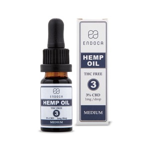 ENDOCA(エンドカ）ヘンプオイルドロップス 300mg CBD（3%）10ml