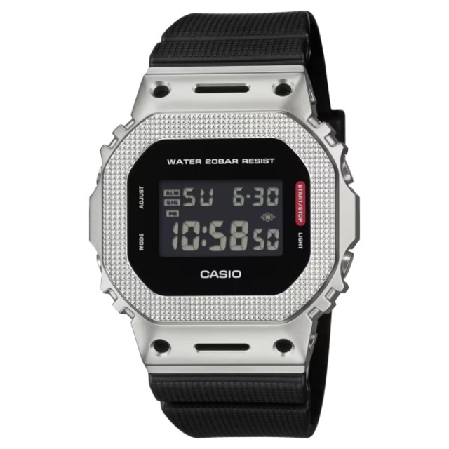 国内正規品 CASIO G-SHOCK カシオ Gショック デジタル ショックレジスト スーパーイルミネーター メンズ腕時計 GM-5600M-1JF