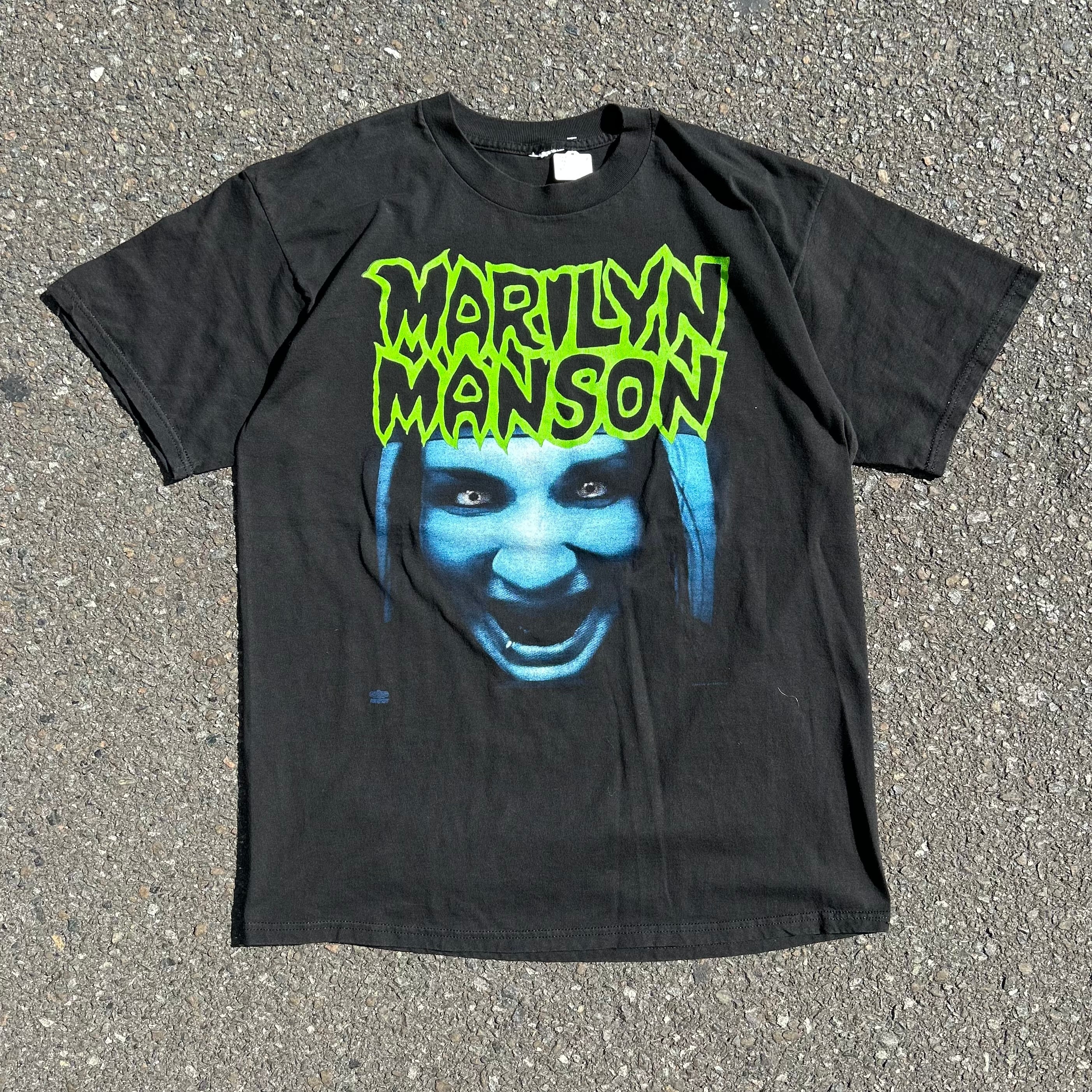 極上個体】90's Marilyn Manson Tee “Hello My Name Is Marilyn Manson
