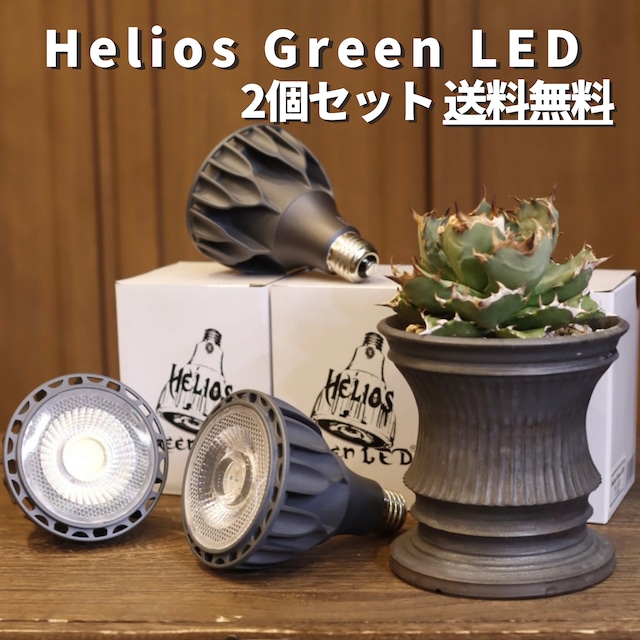 Helios Green LED HG24 2個セット送料無料 ヘリオスグリーン LED 広角