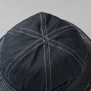 【USA Made DEADSTOCK アメリカ製デッドストック】 USA製 DOME HAT Indigo Denim アメリカ製ドームハット インディゴデニム