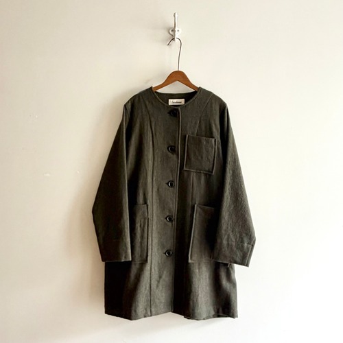 C60284 Wool Refined Twill Painter Coat