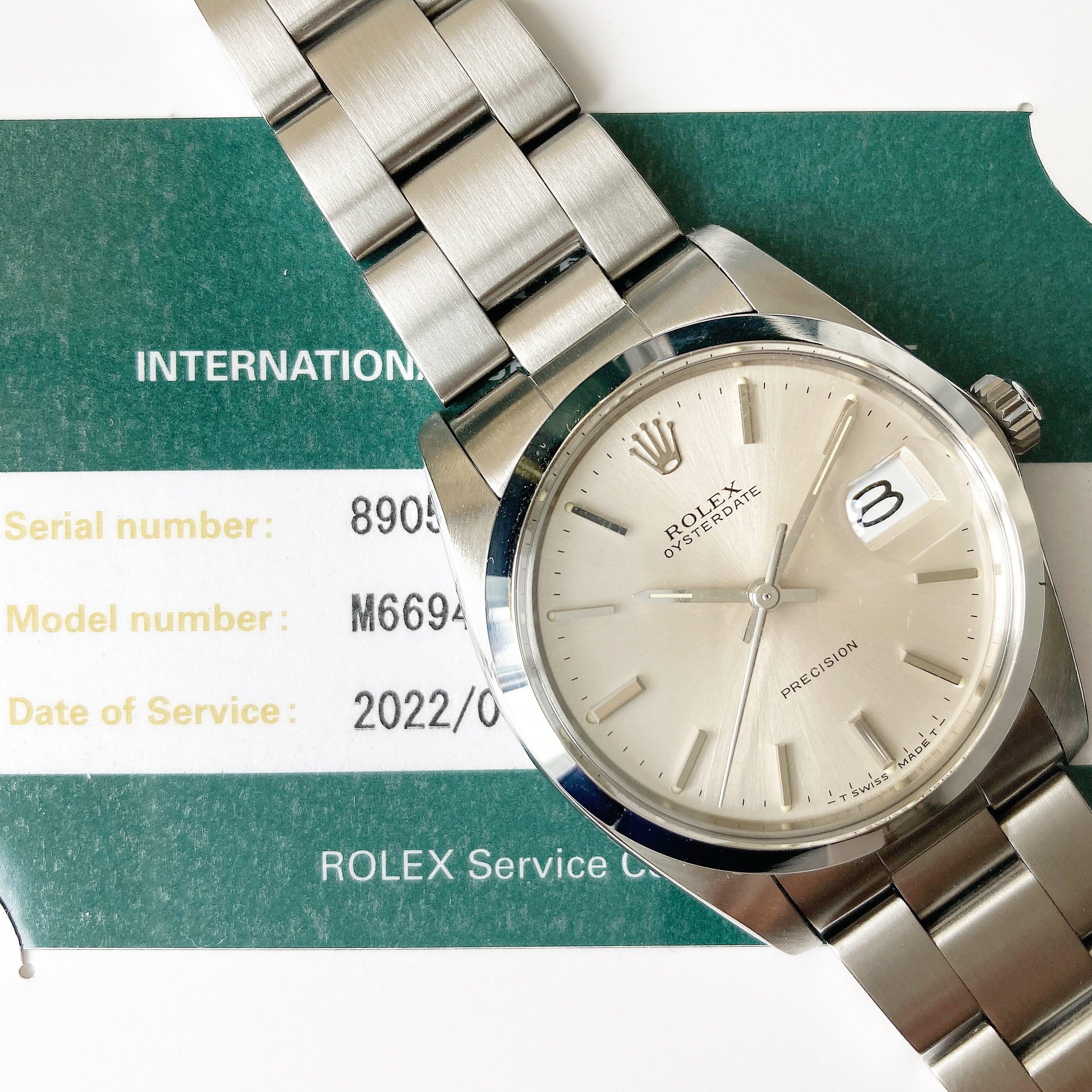 Rolex Oyster Date 6694 (89*****) | Nivram ヴィンテージ時計ショップ