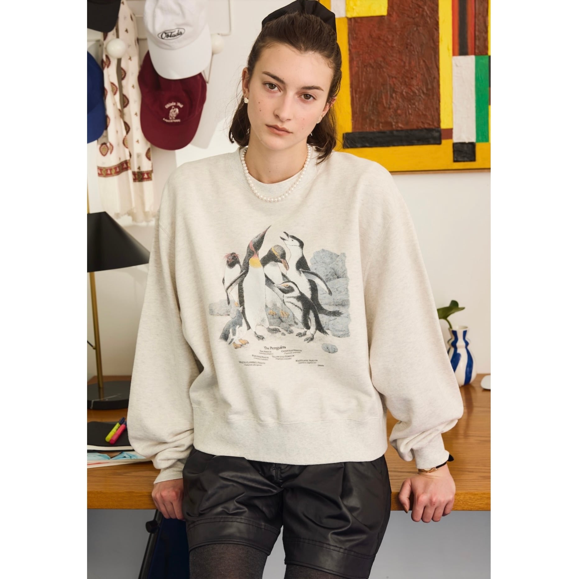 Oblada PENGUINES SWEAT | 1F Store