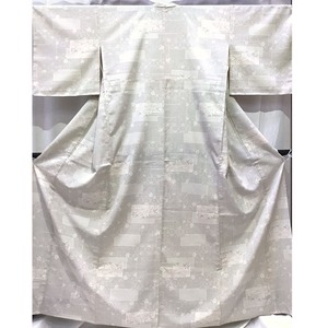 着物・紬・本塩沢・白系地・No.200701-2130・梱包サイズ80