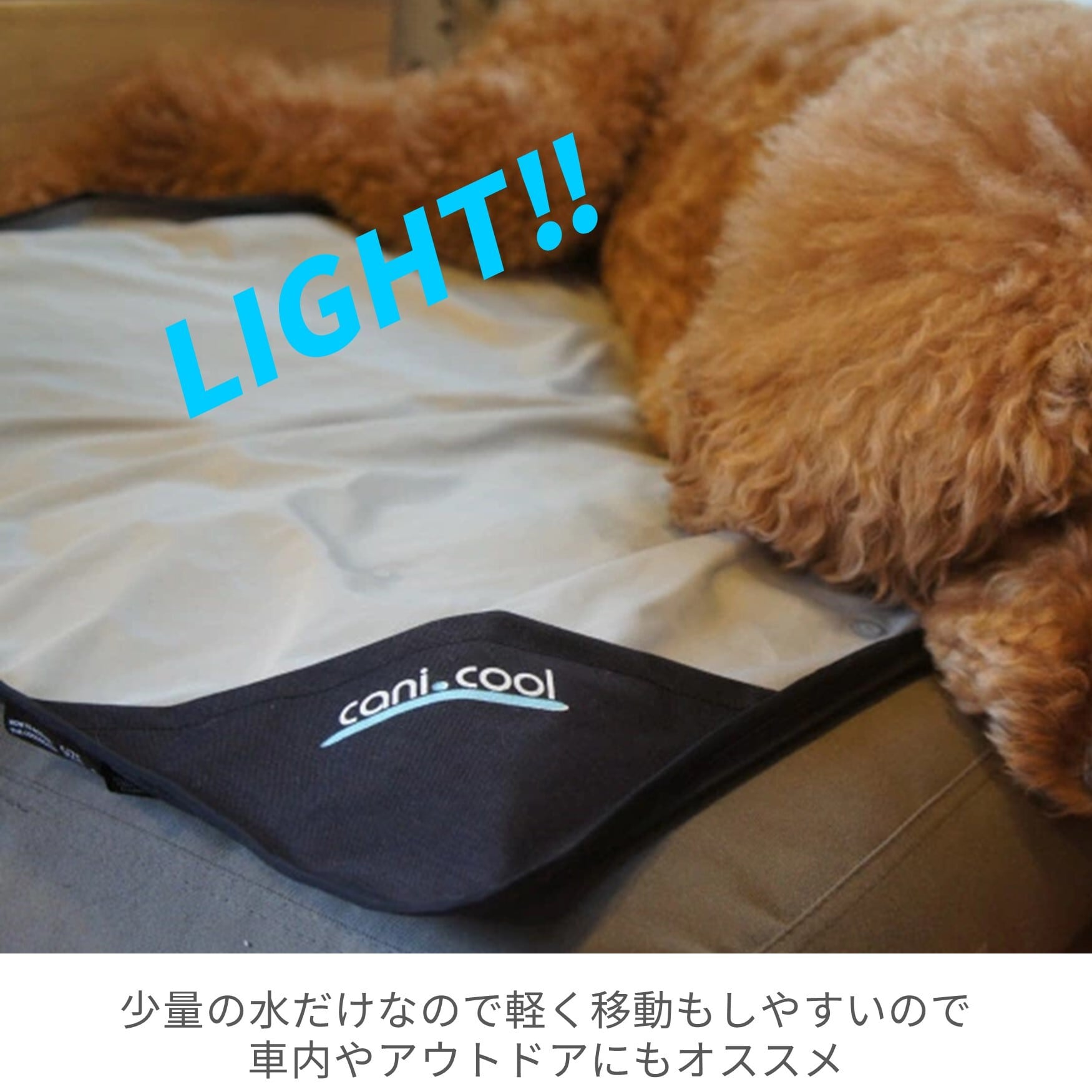 CANI COOL]カニクール クールマット Lサイズ【クーリングマット