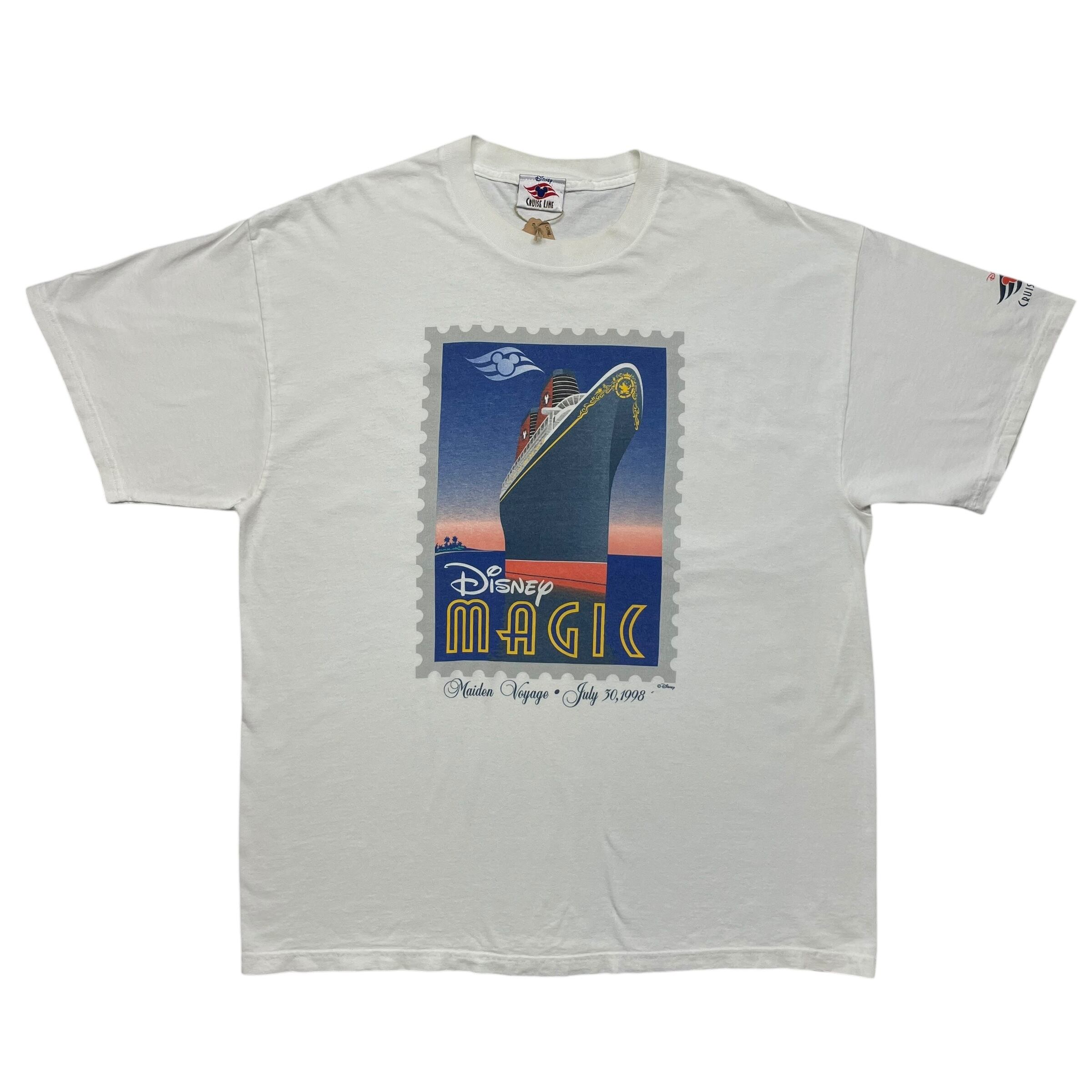 《XL》Disney ディズニー CruseLine プリントTシャツ 豪華客船 USA製 no.6780