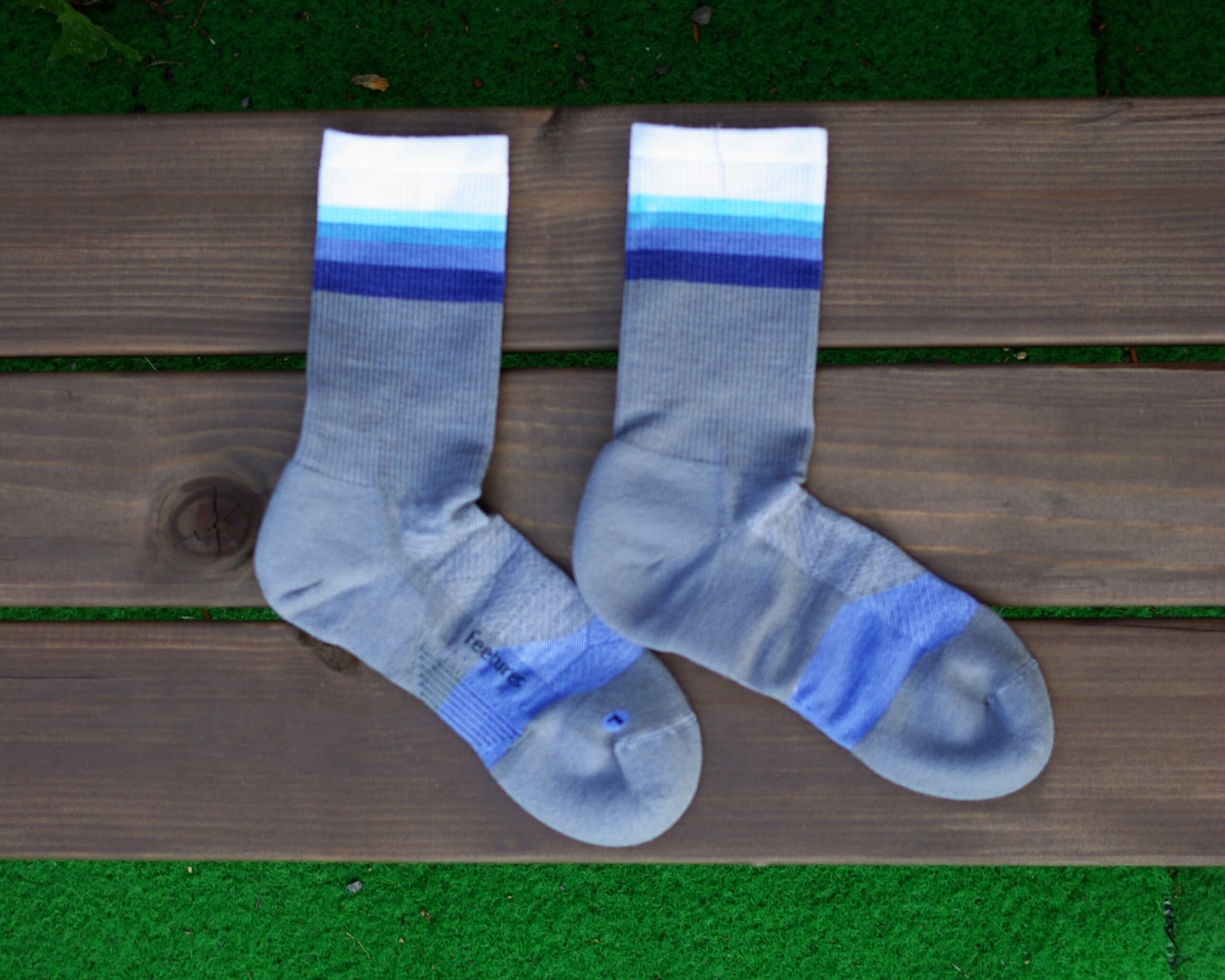 feetures(フィーチャーズ) Merino 10 Max Cushion Mini Crew luminous gray