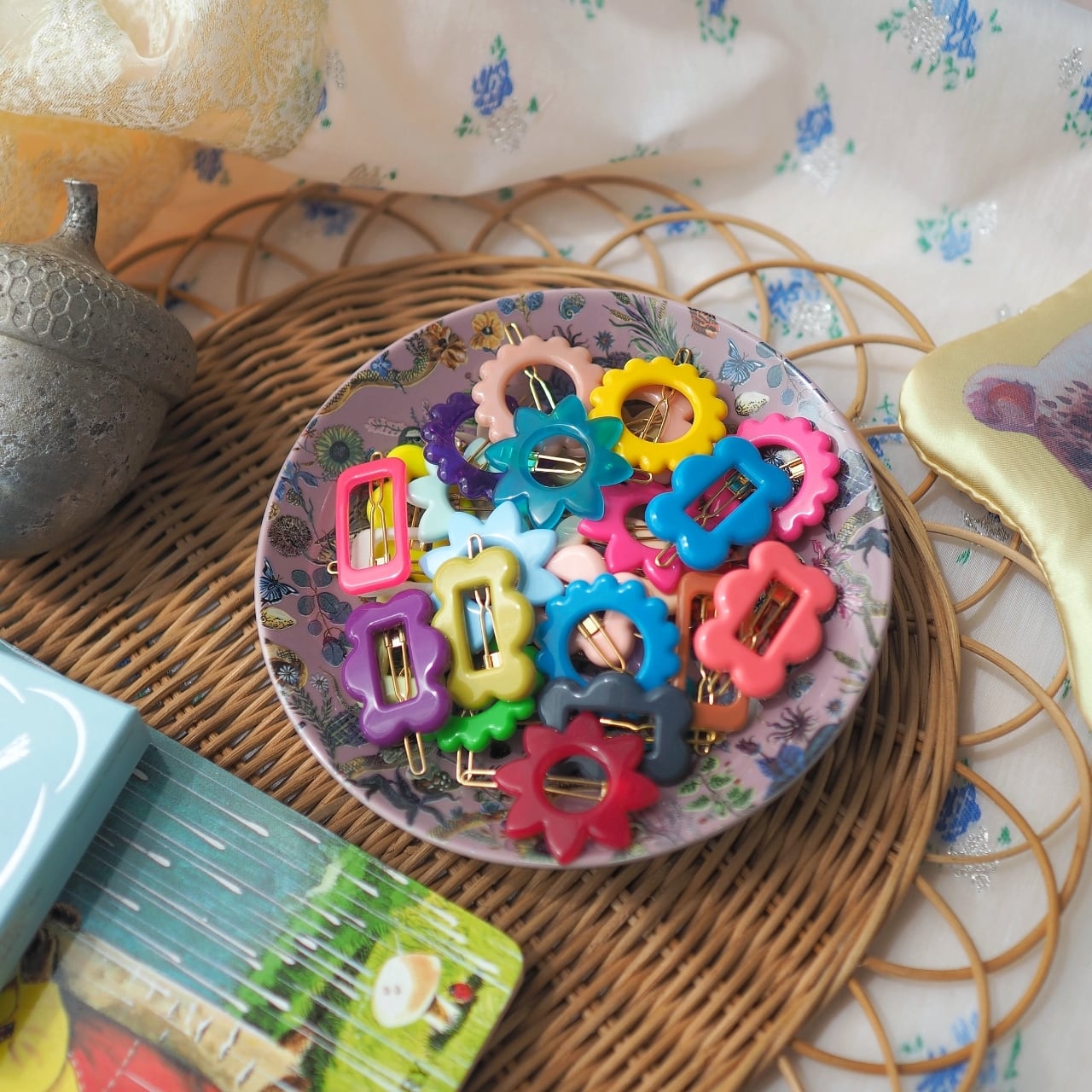 再入荷»«daisy» Kanel Denmark hair pin カネルヘアピン デイジー