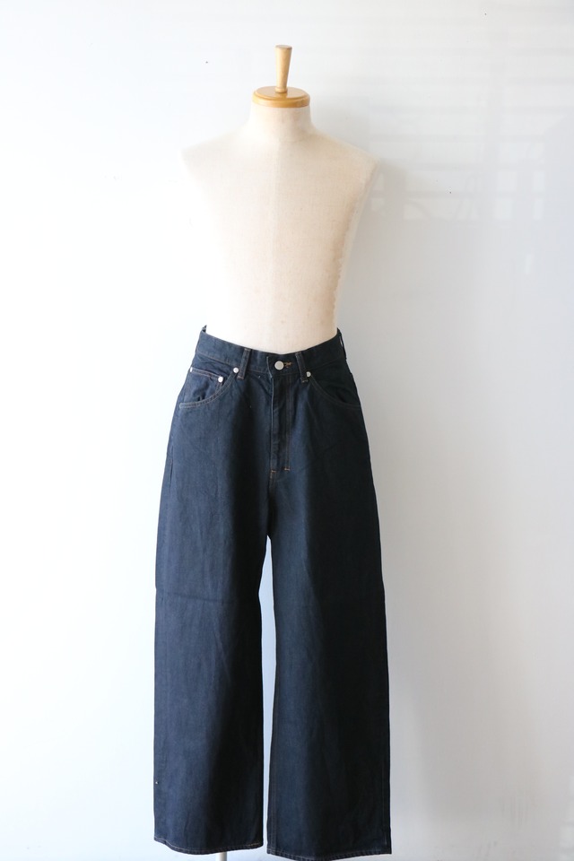 Ancellm  -STRAIGHT WIDE DENIM PANTS OW- / ANC-PT146-B / アンセルム ストレートワイドデニムパンツ