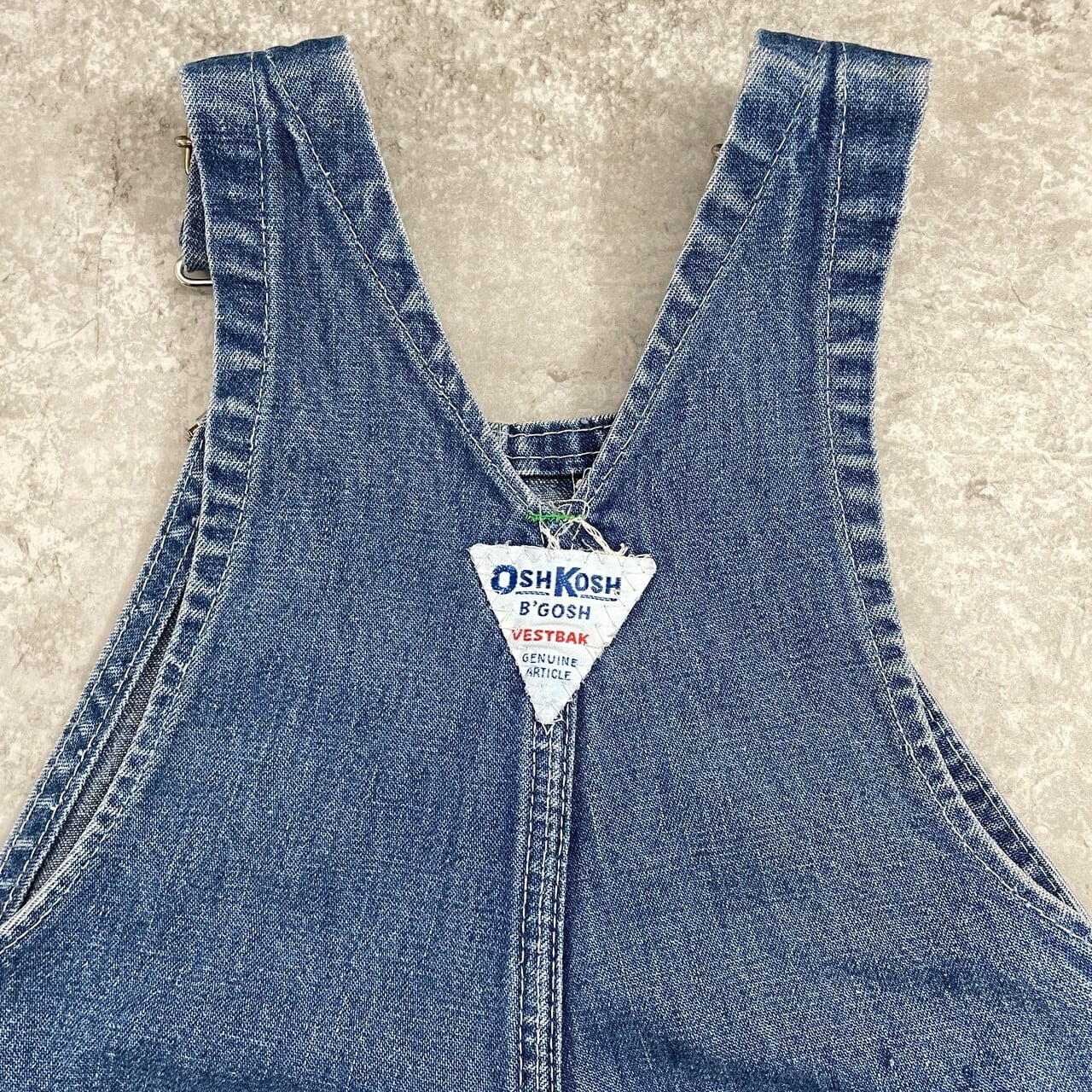 kids】70年代 USA製 OSHKOSH オシュコシュ デニム オーバーオール