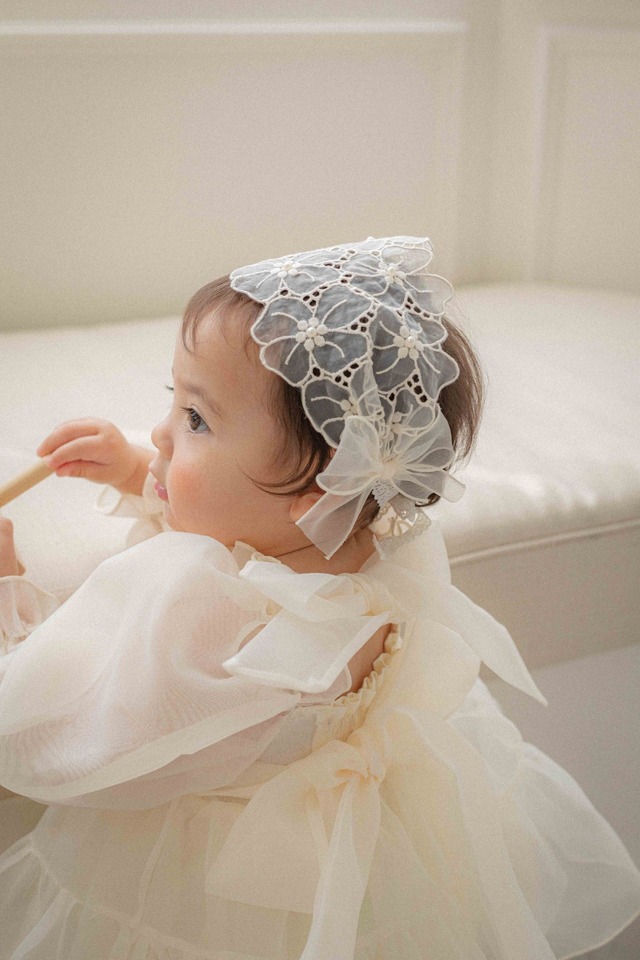 ※お洋服と同梱限定※【1/27〆予約】<OREN> Bliss flower hairband