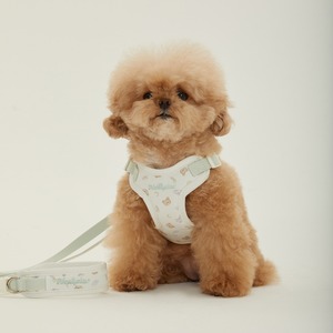 【予約】[ thesallyslaw ] Bailey cushioning harness｜Milk Pistachio