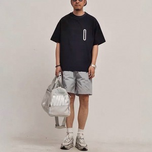 Utility pocket zip t-shirt 0883