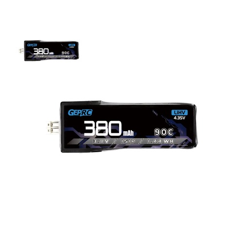 GEPRC 380mAh 90C 1S battery 2個セット