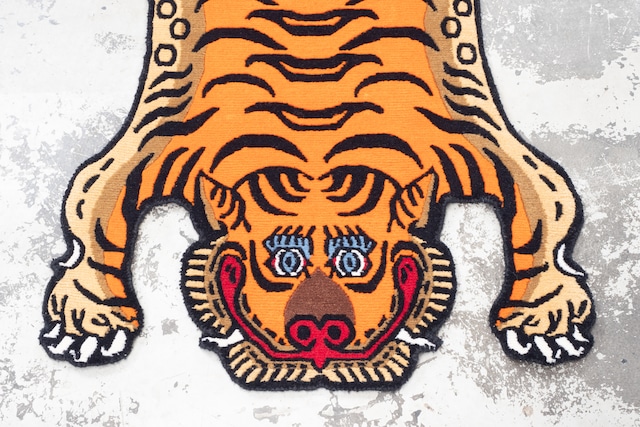 Tibetan Tiger Rug 《Sサイズ•ウール449》チベタンタイガーラグ
