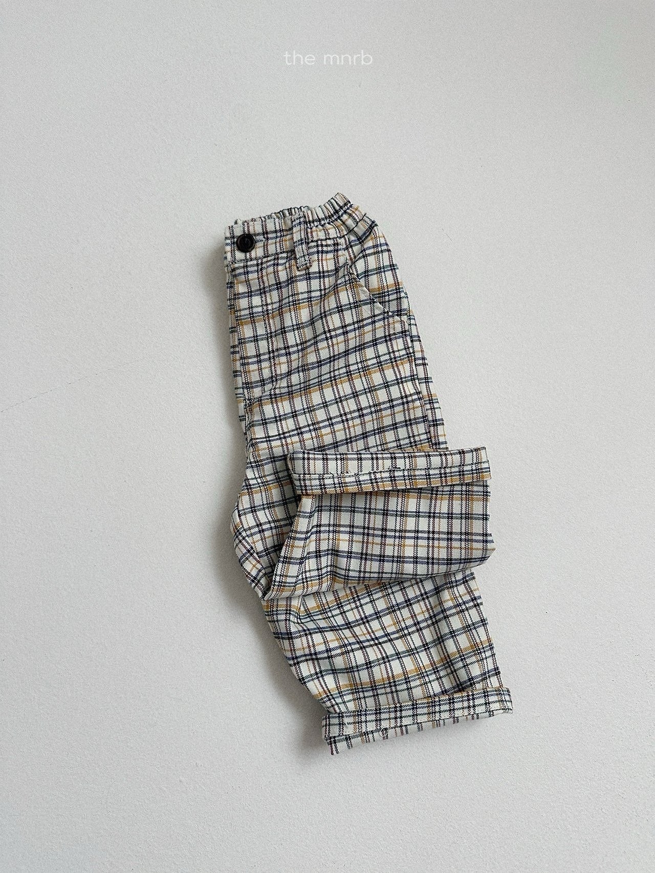 送料無料【予約】/ アダルチェックパンツ / minirobe