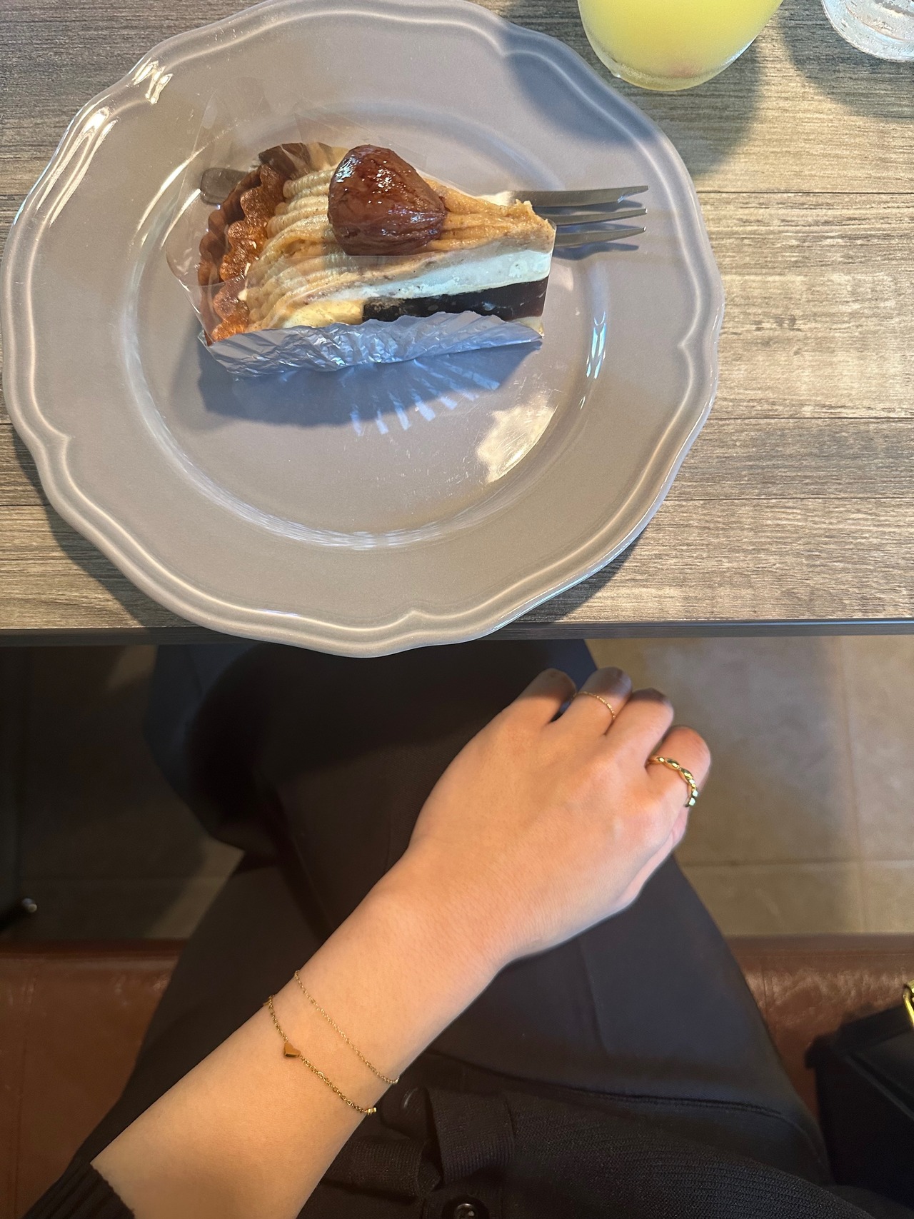 SS マグネットスライドラブチェーンブレスレット