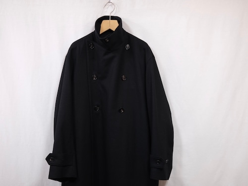 semoh” Italian Wool Old Coat  Black”