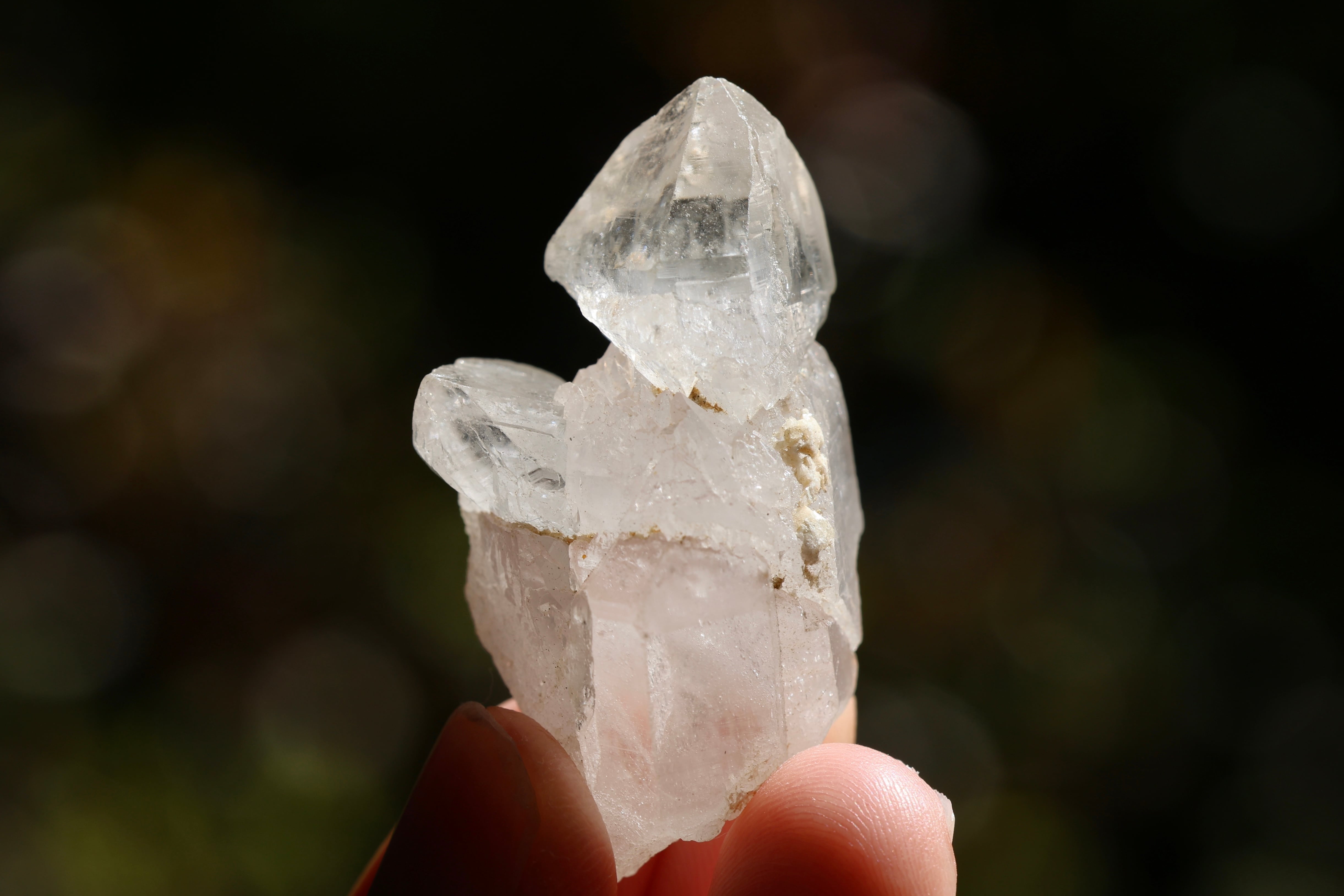 宝物に！透明なヒマラヤ水晶/ウォーターエッチング ヒマラヤ水晶 ガネーシュヒマール産 セプタークォーツ | 石垣島の夜光