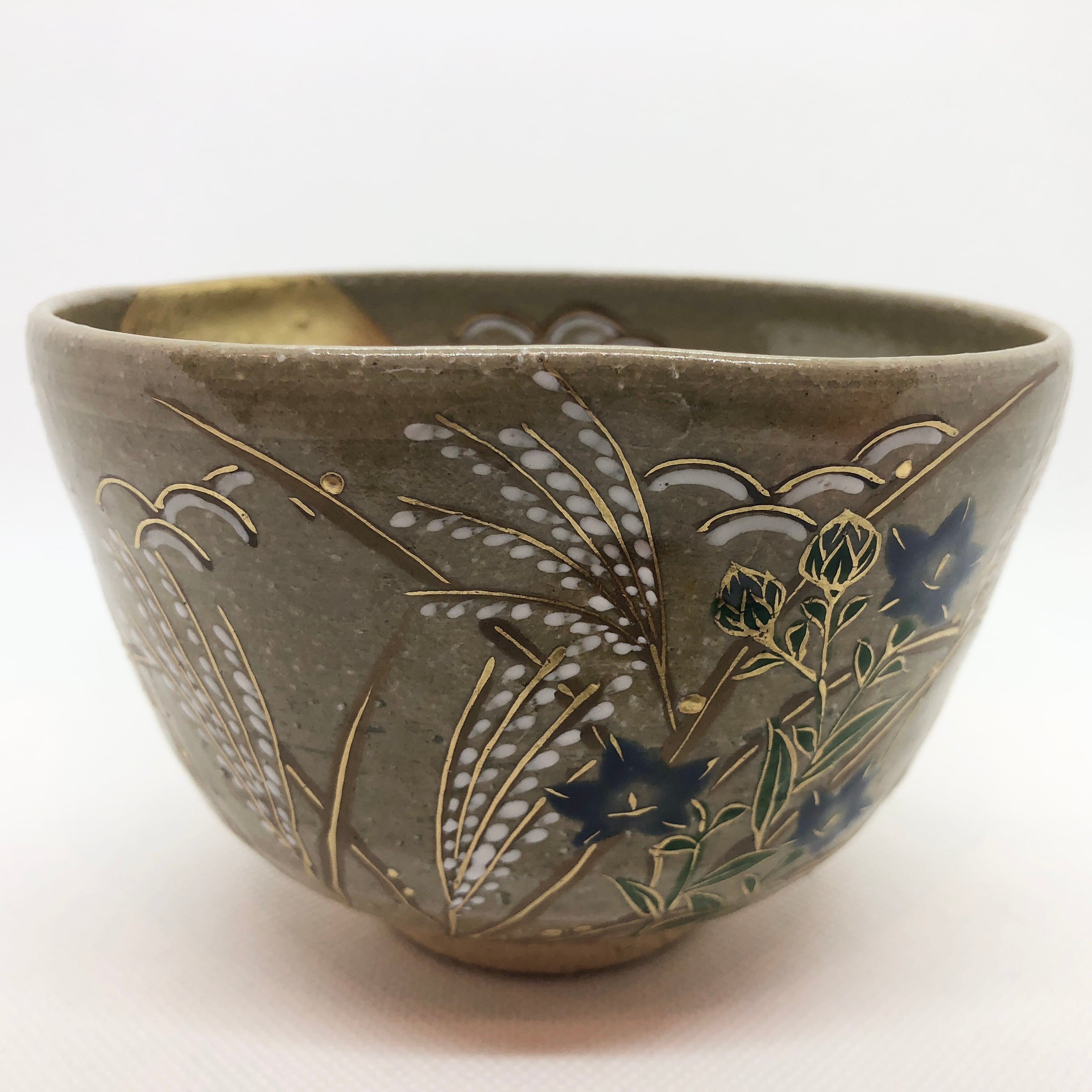 茶碗　粉引　「馬絵茶碗」　抹茶茶碗　茶道具 imaya-storo_tyawann-20