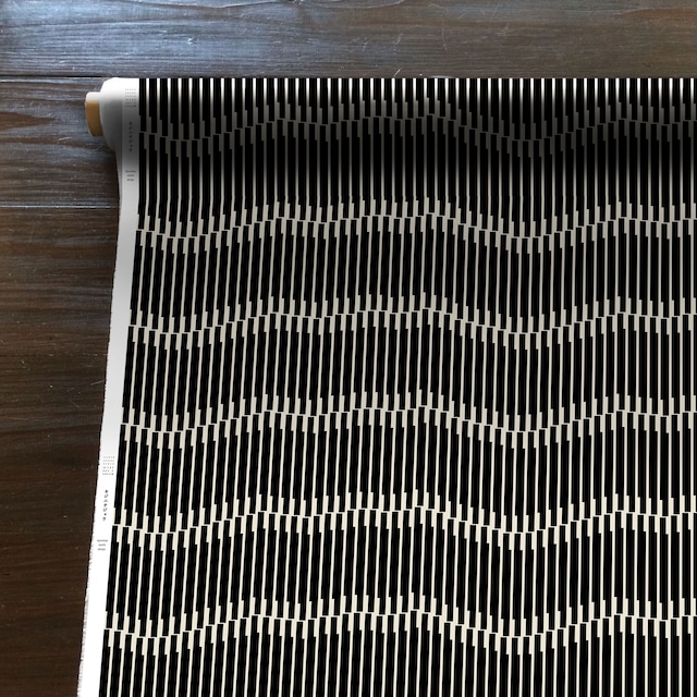 Sand crest（黒）［100cm×110cm］cotton