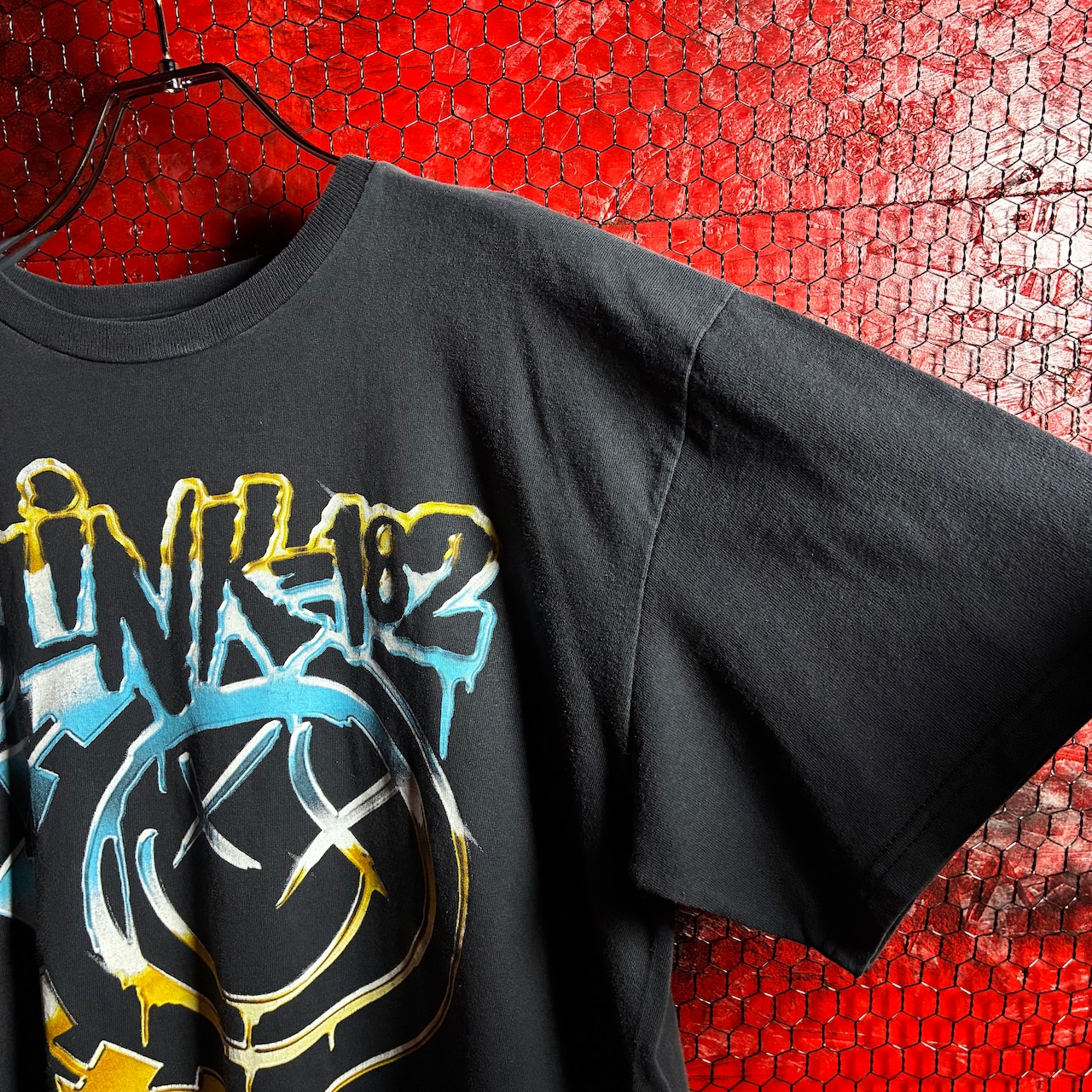 00s DELTA メキシコ製Blink-182 バンドTシャツ 2009ツアー