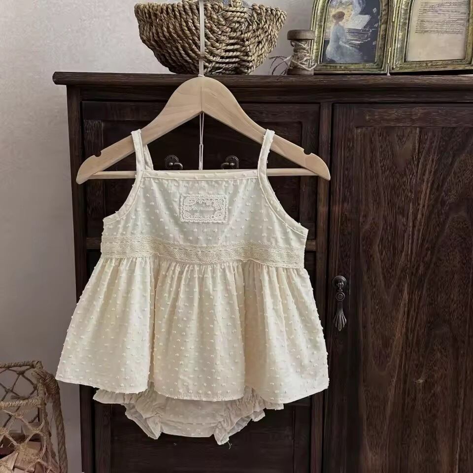 レースワッペンキャミセットアップ