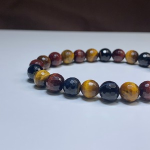 ミラーボールカット・ミックスタイガーアイ ブレスレット